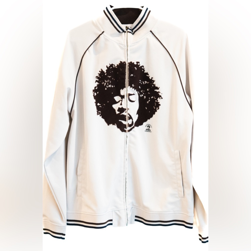White vintage Jimi Hendrix authentic jacket